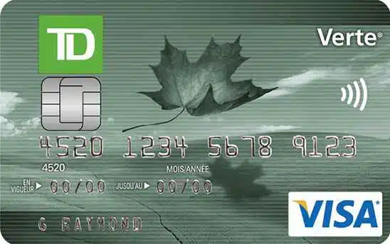 green-visa-card